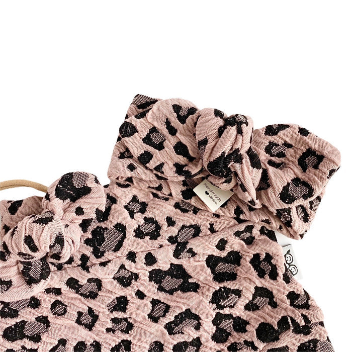 Blush Cheetah Bummies and/or Headbands