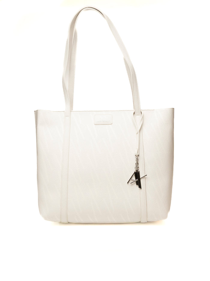 ARMANI EXCHANGE borsa a spalla bianca XW001199 AF15325-F0009