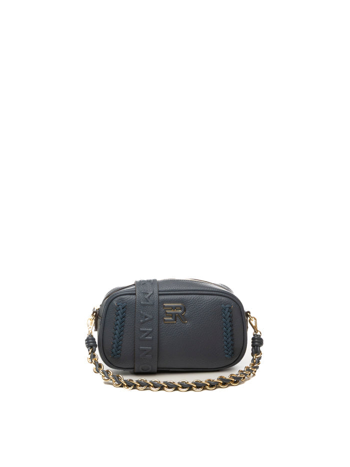 ERMANNO SCERVINO borsa a spalla eba blu 2157 EBA-4431