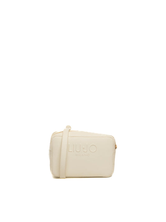 LIU JO borsa a spalla halona crema AA6153ES029 HALONA-X0459