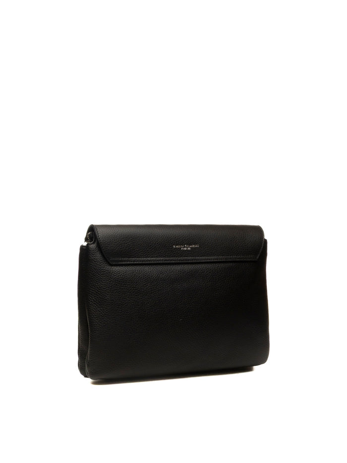 GIANNI CHIARINI borsa a spalla three nera 12305 THREE-001