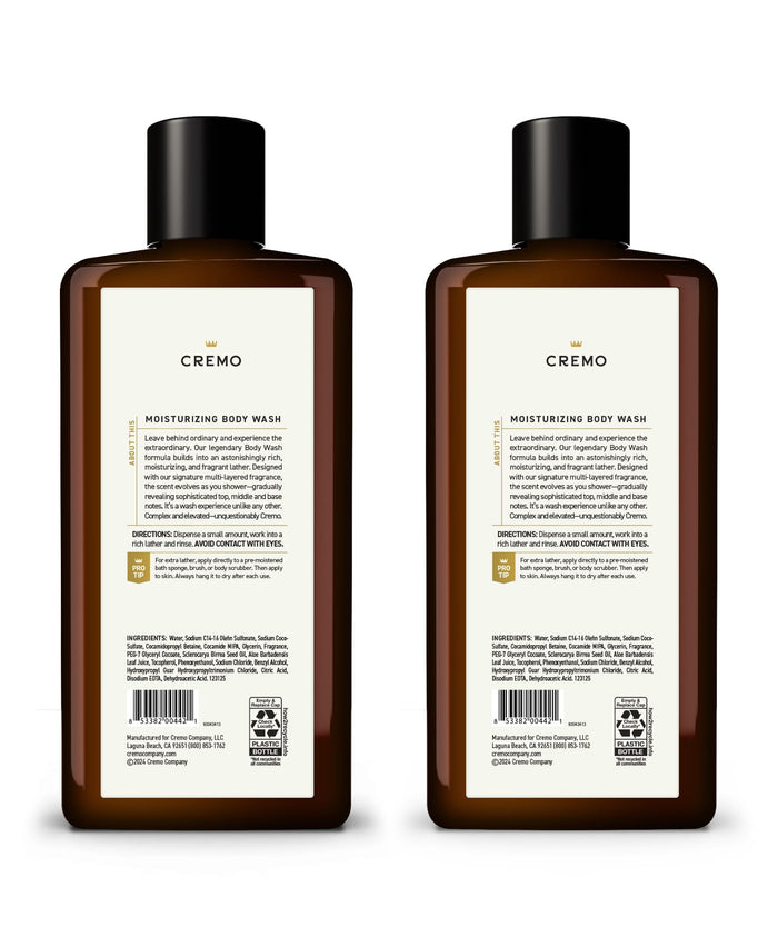 Bourbon & Oak Body Wash - 2 Pack