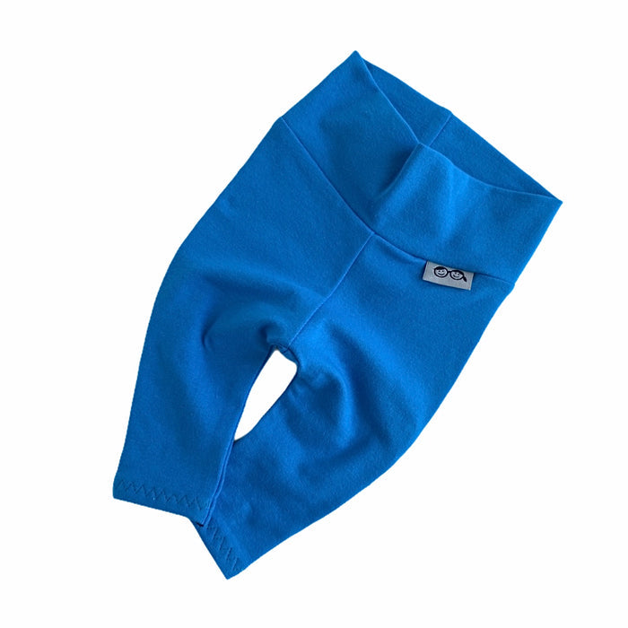 Bright Blue Leggings and/or Beanie Knot Hat