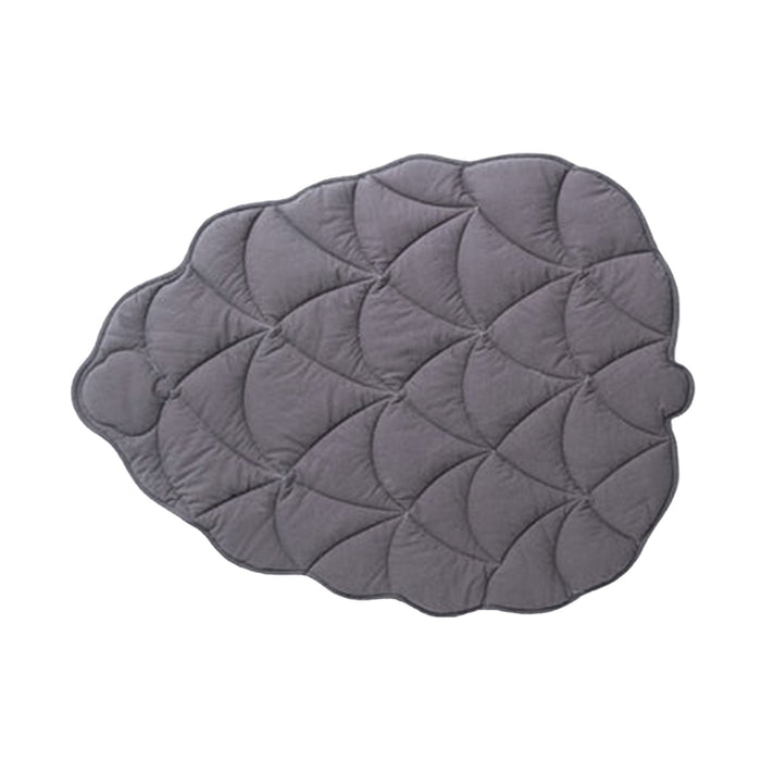 Brown Leaf Area Rug