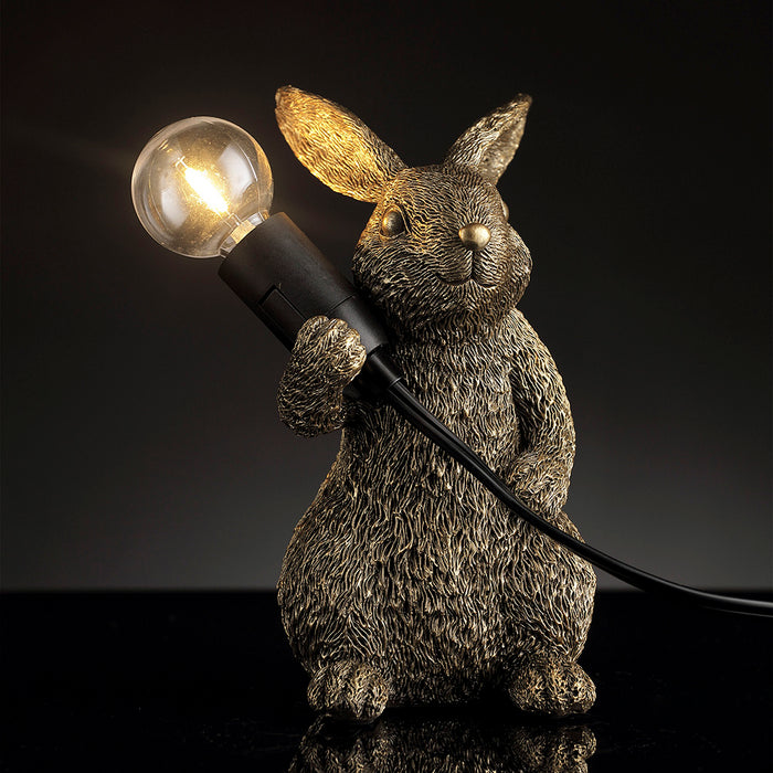 Bunny Table Lamp – A Whimsical Glow from a Woodland Friend