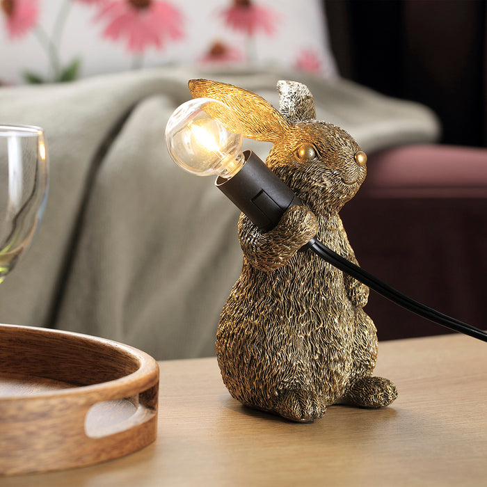 Bunny Table Lamp – A Whimsical Glow from a Woodland Friend