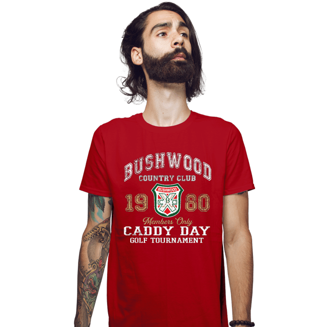 Secret_Shirts Fitted Shirts, Mens / Small / Red Bushwood Caddy