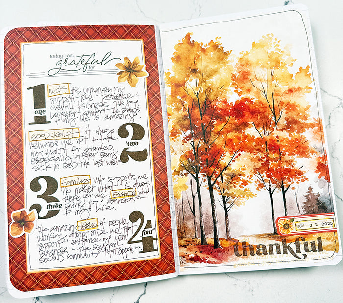 By the Numbers - Allison - 4x6 Stamp Set