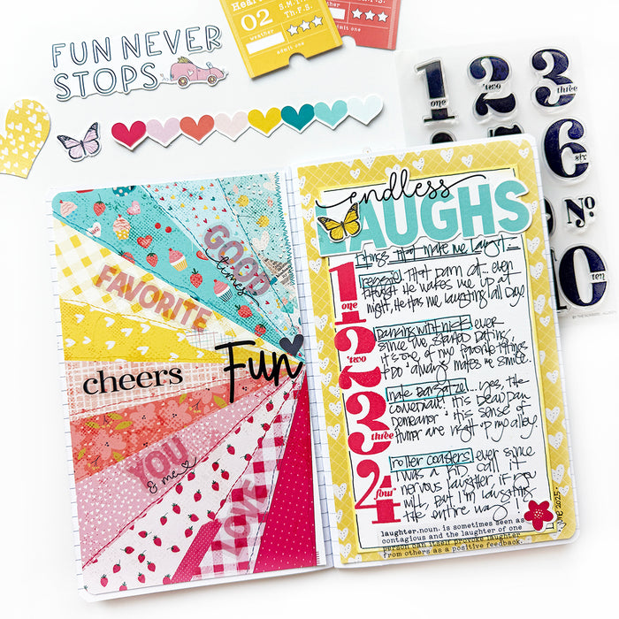 By the Numbers - Allison - 4x6 Stamp Set