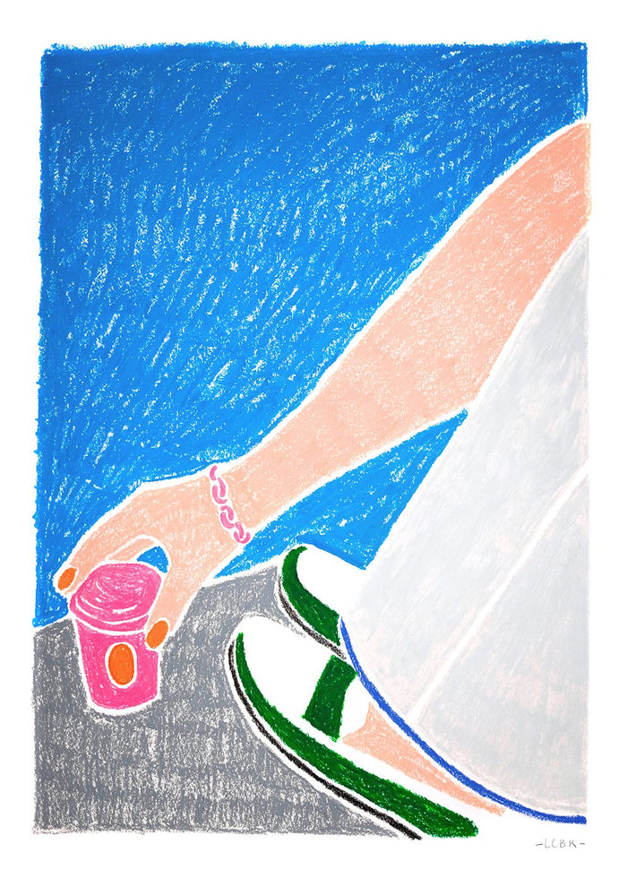 Café au Parc by Léa Coubray