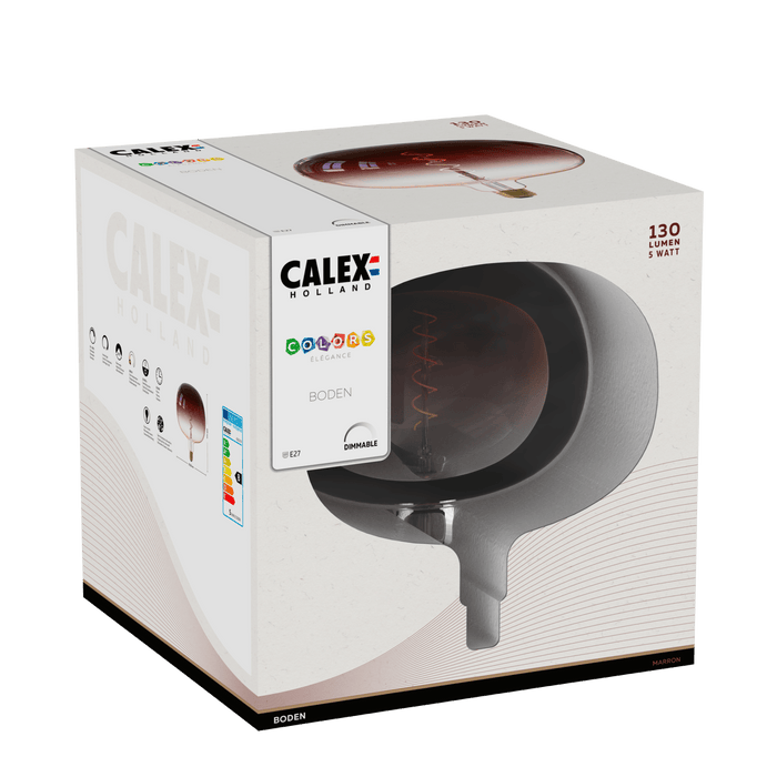 Calex Boden Marron LED Bulb - E27 - Marron