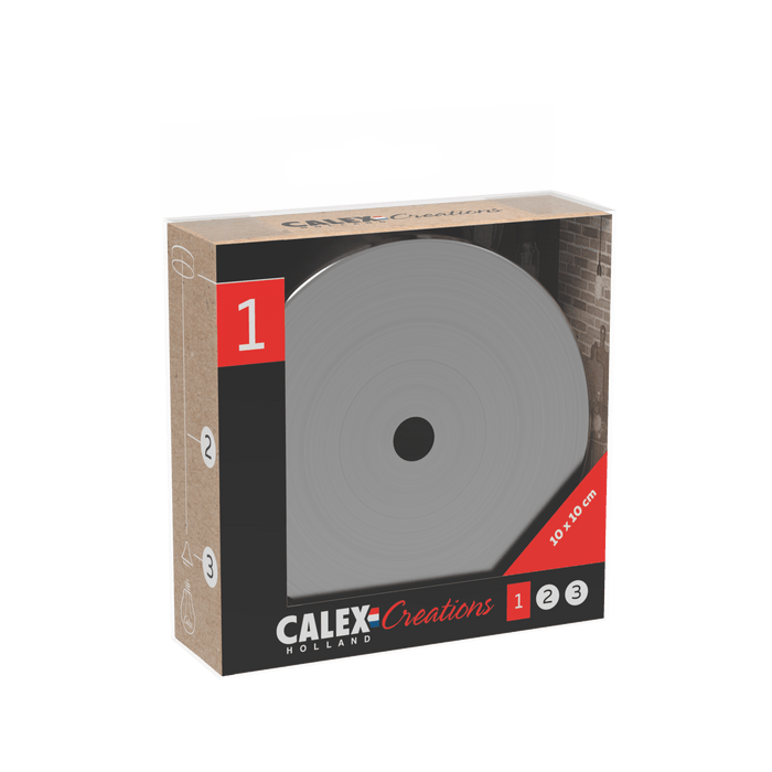 Calex Creations Ceiling plate - Nickel - 1 hole