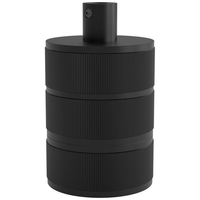 Calex Creations Lampholder - E27 - 3 Ring model - Black