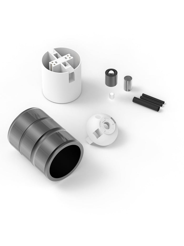 Calex Creations Lampholder - E27 - 3 Ring model - Black