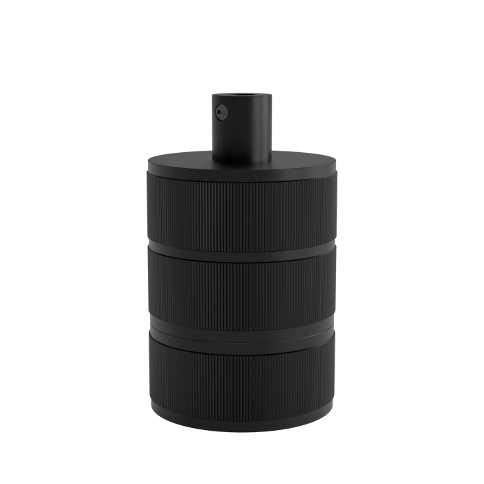Calex Creations Lampholder - E27 - 3 Ring model - Black