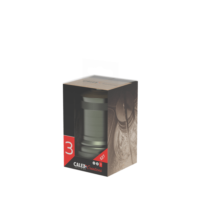 Calex Creations Lampholder - E27 - Peak model - Bronze