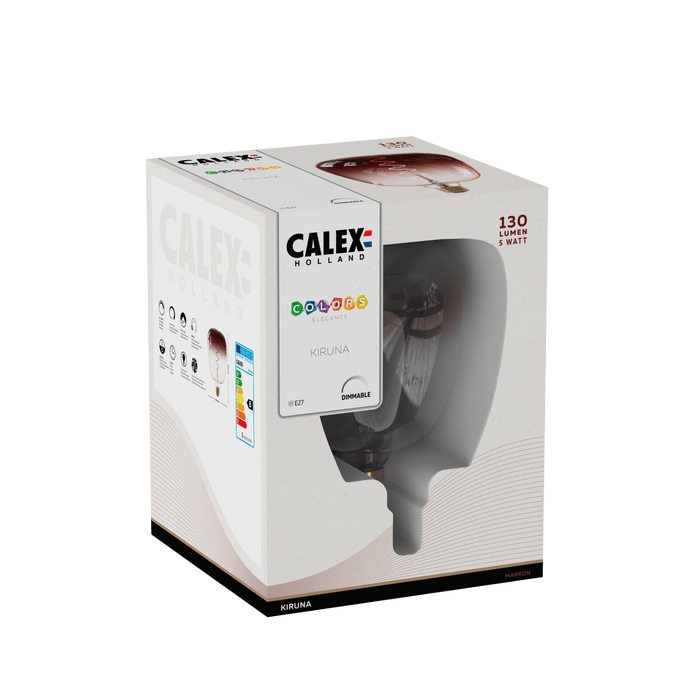 Calex Kiruna LED Bulb - E27 - Marron