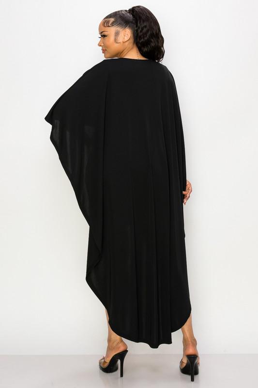Caped Mini Dress