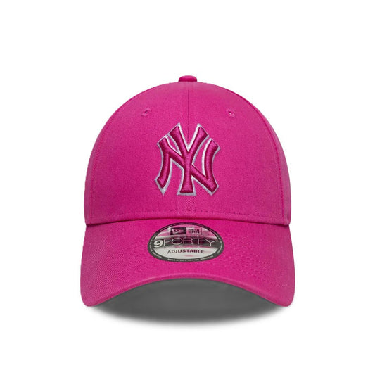 NEW ERA cappello new york yankees fucsia 60856268 TEAM-FUC/WHT