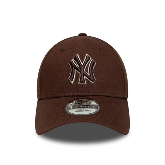 NEW ERA cappello new york yankees marrone 60771714 9FORTY-BROWN