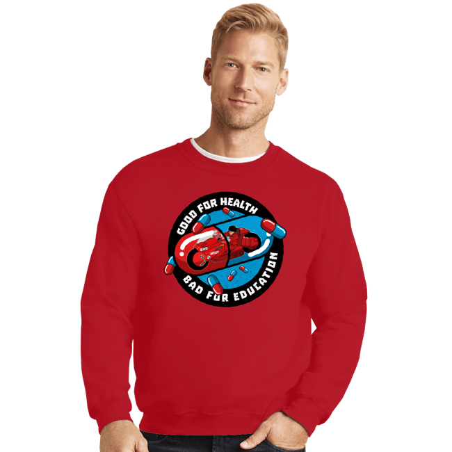 Crewneck Sweater, Unisex / Small / Red