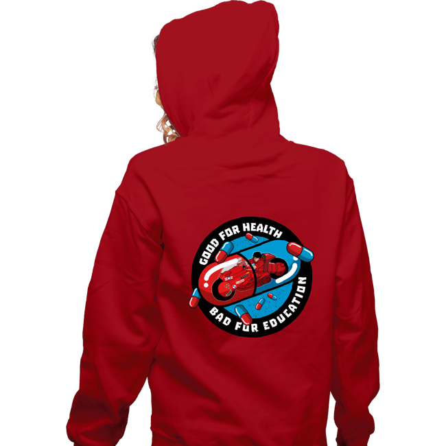 Zippered Hoodies, Unisex / Small / Red