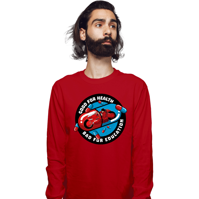 Long Sleeve Shirts, Unisex / Small / Red