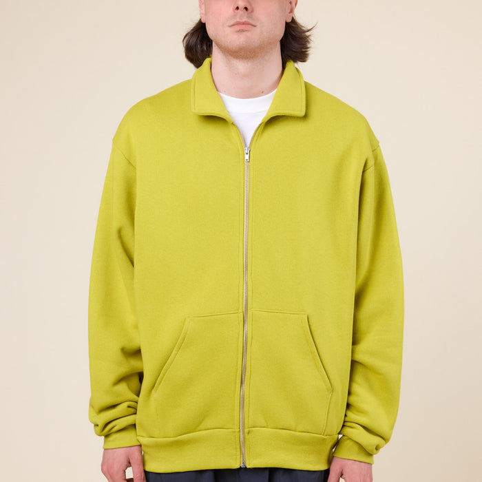 Cease - Collar Zip Sweatshirt - Moss