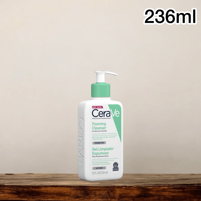 CeraVe Foaming Facial Cleanser منظف الوجه الرغوي سيرافي - Princess Cosmetics Qatar