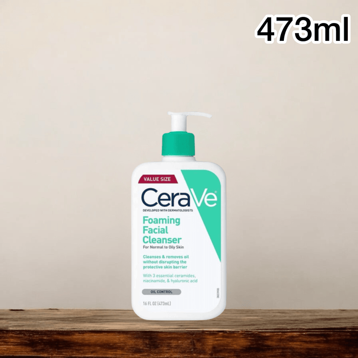 CeraVe Foaming Facial Cleanser منظف الوجه الرغوي سيرافي - Princess Cosmetics Qatar