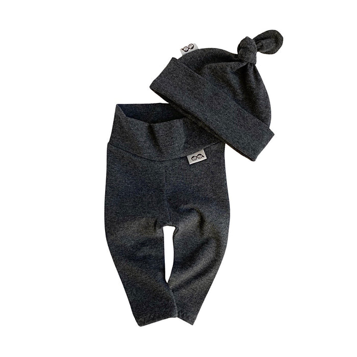 Charcoal Leggings and/or Knot Beanie Hat