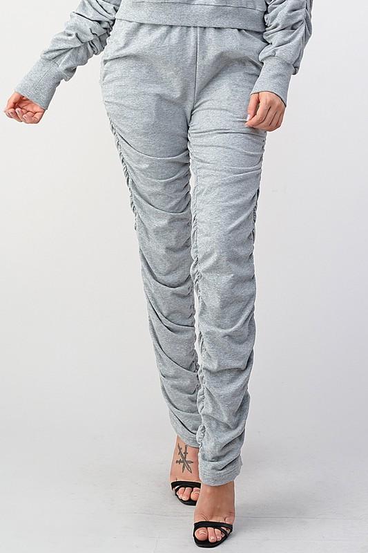 Chel's Stacked Detail Joggers