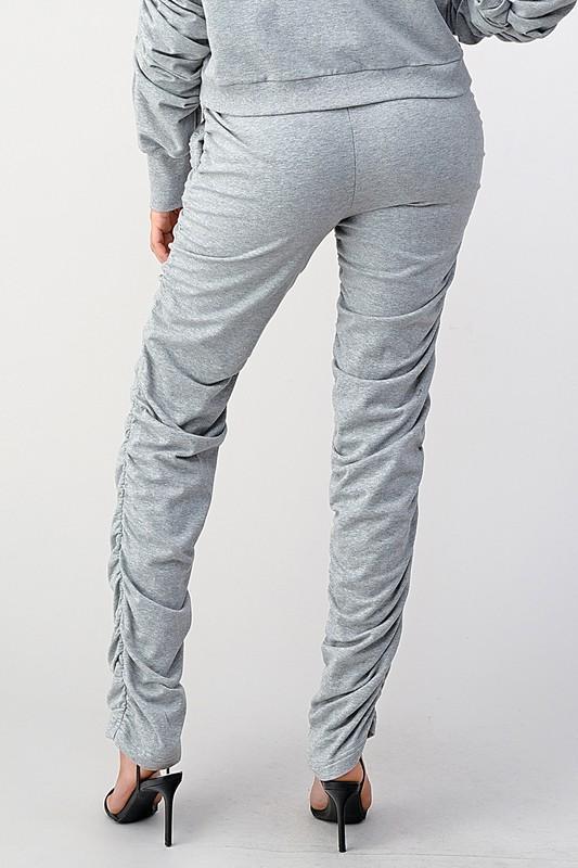 Chel's Stacked Detail Joggers
