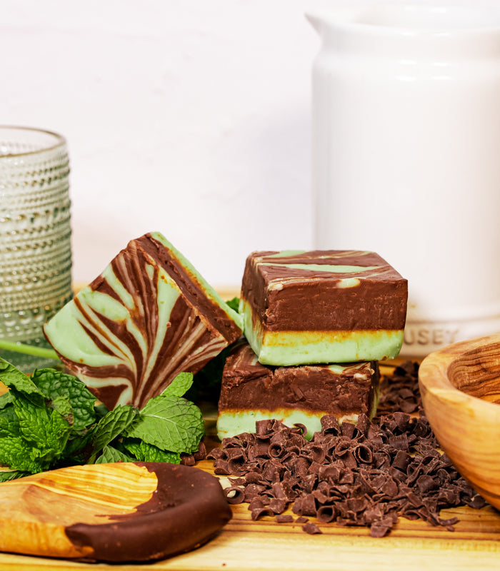 Fifty Five Fudge Chocolate Mint Swirl