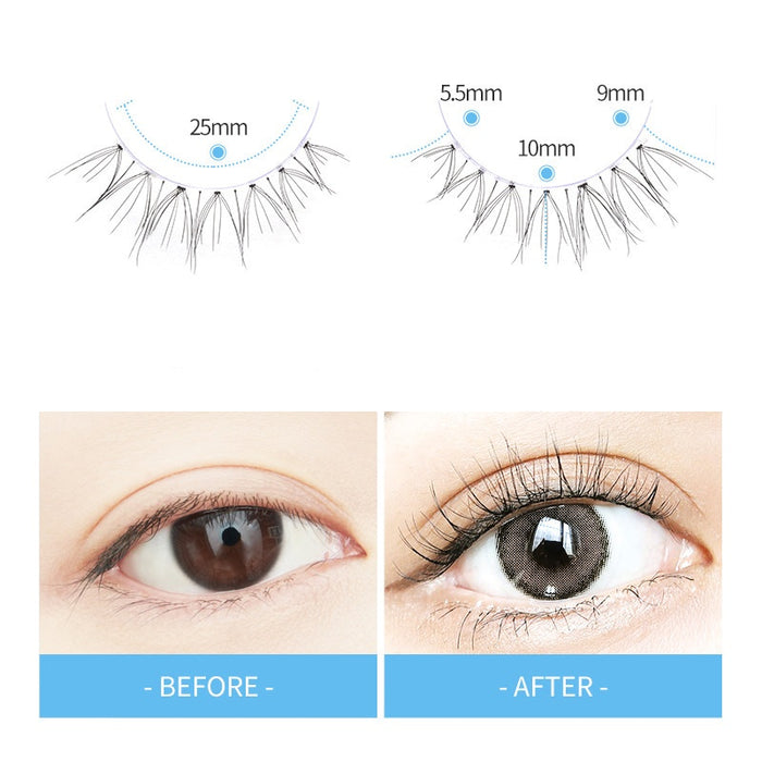 CHUNJIE Diamond Series 34 & 36 Full-Pair False Eyelashes - myernk