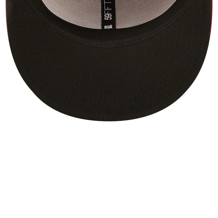 This is a Cincinnati Reds AC Perf Red 59FIFTY Cap 2