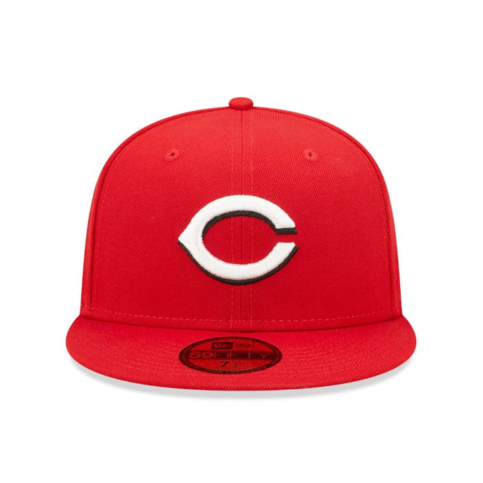 This is a Cincinnati Reds AC Perf Red 59FIFTY Cap 3