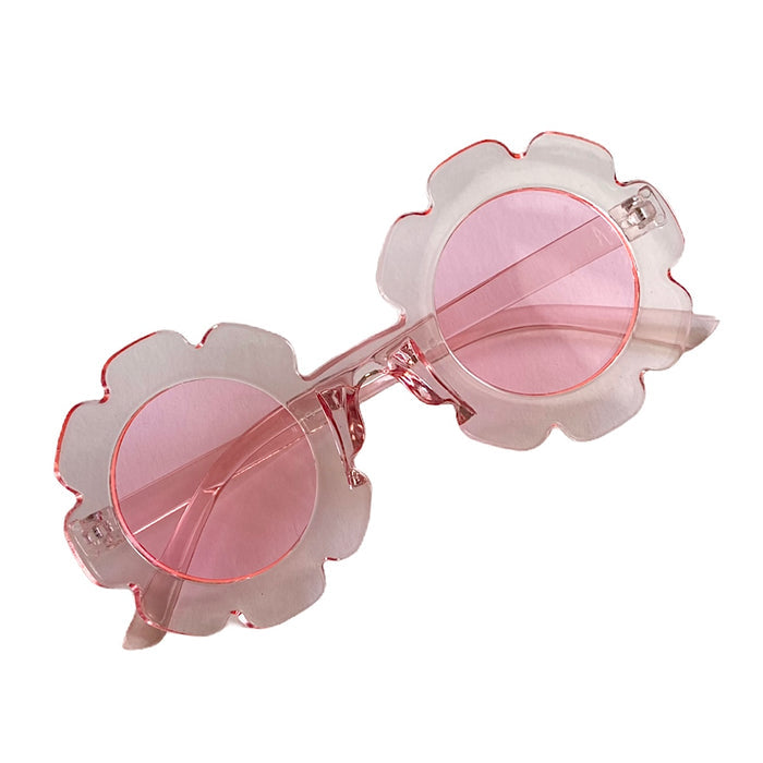 Clear Pink Baby Sunglasses