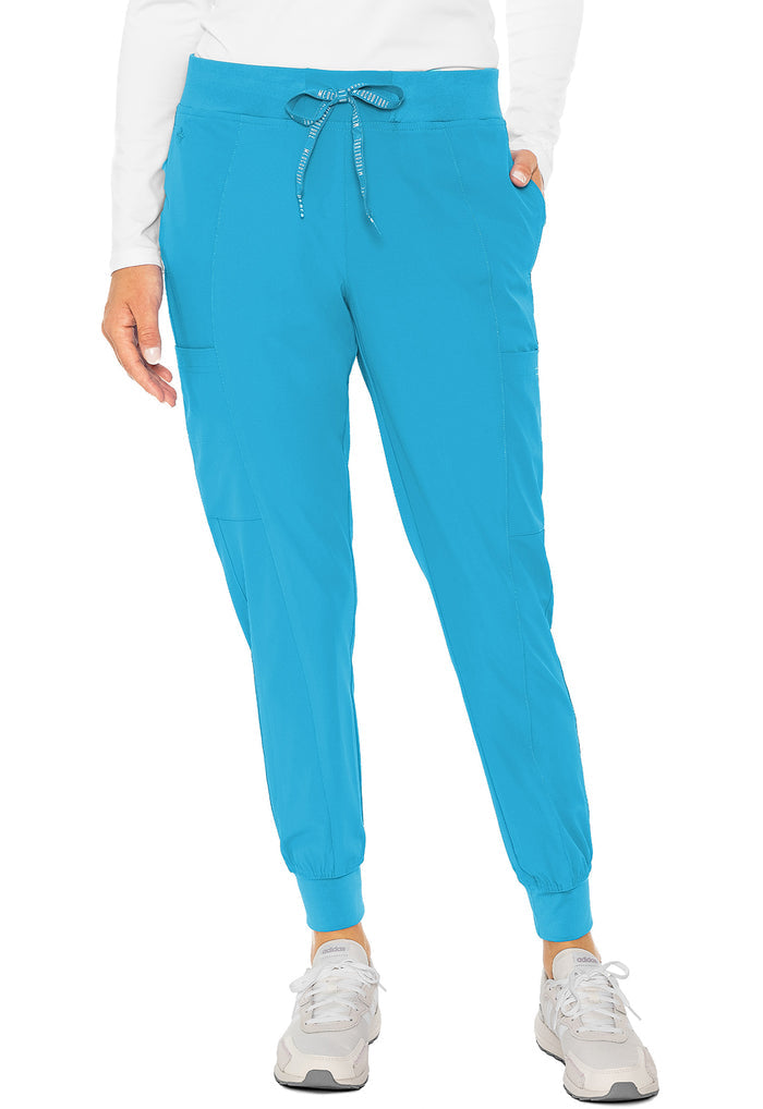 Clearance Med Couture Peaches Seamed Jogger Scrub Pants