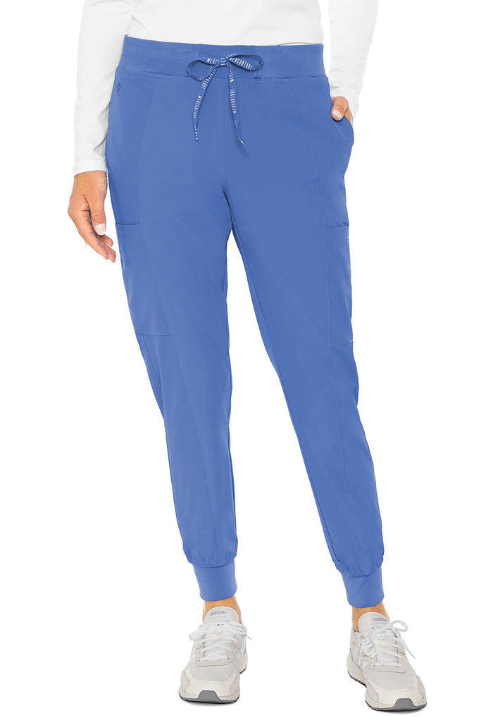 Clearance Med Couture Peaches Seamed Jogger Scrub Pants