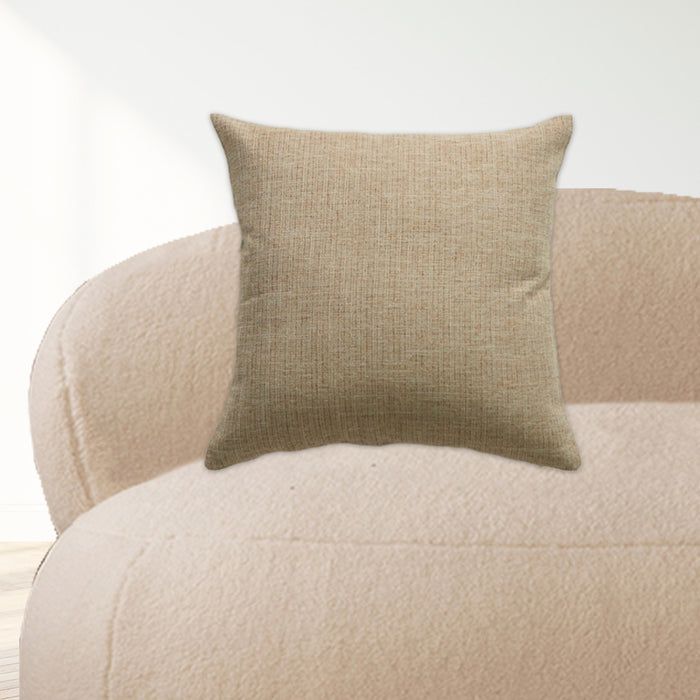 Coffee Linen Cushion Cover