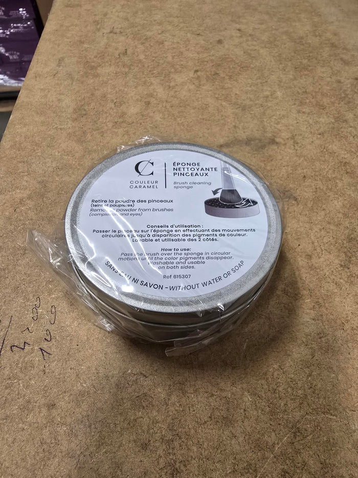 Coffret cadeau - éponges nettoyantes pinceaux CC