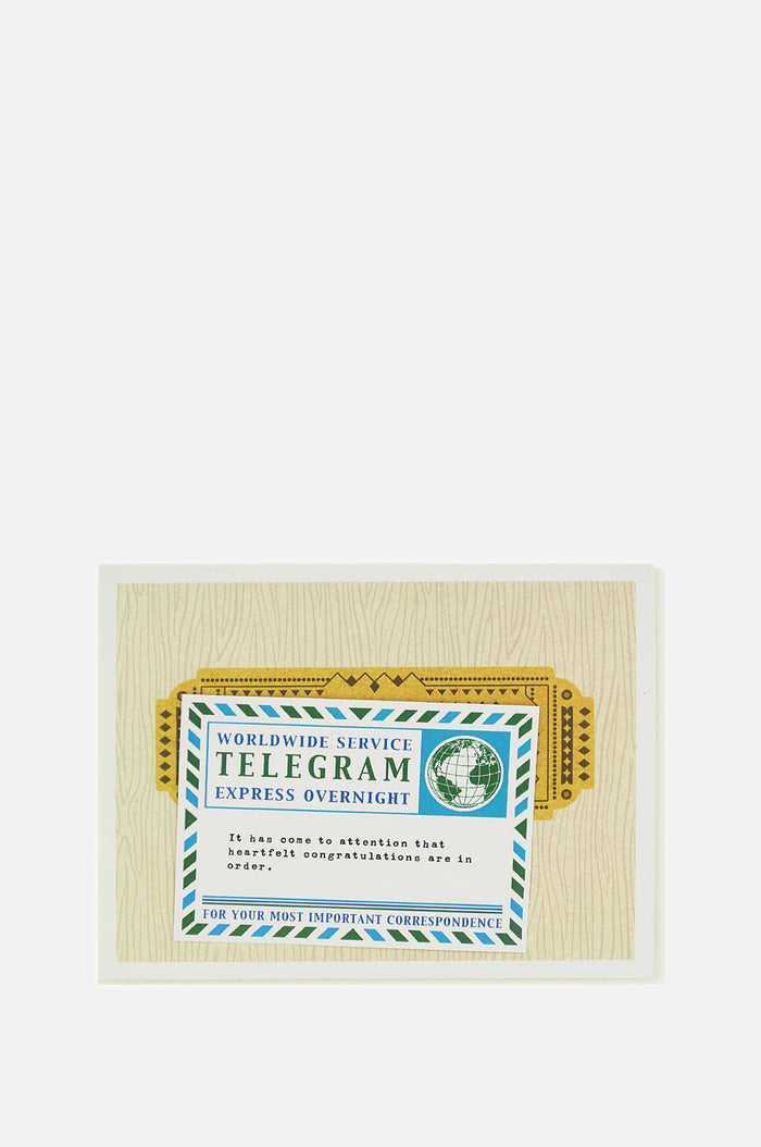 Congratulatory Mail Card
