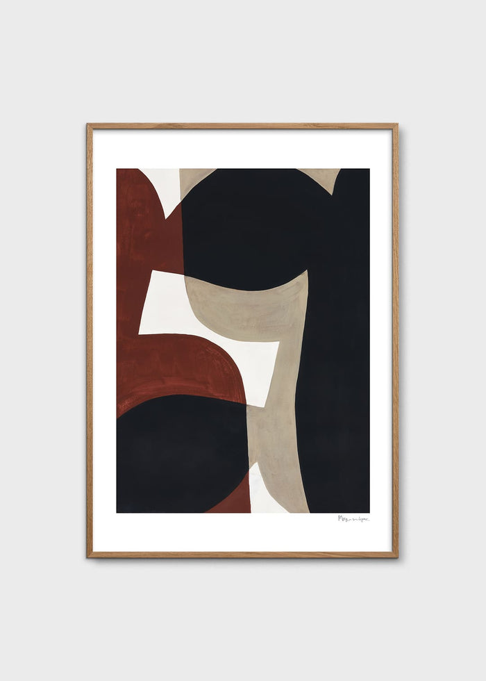 Connected Shapes No 1 by Berit Mogensen Lopez