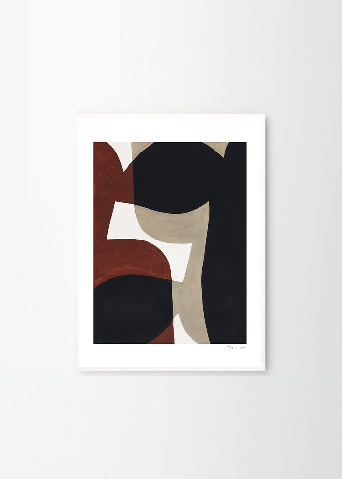 Connected Shapes No 1 by Berit Mogensen Lopez