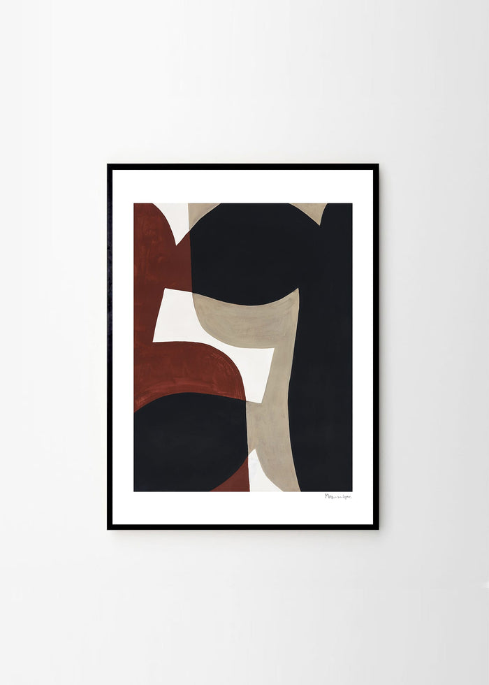 Connected Shapes No 1 by Berit Mogensen Lopez