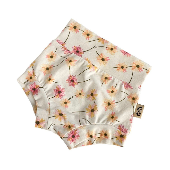 Cream Floral Bummies and/or Headbands