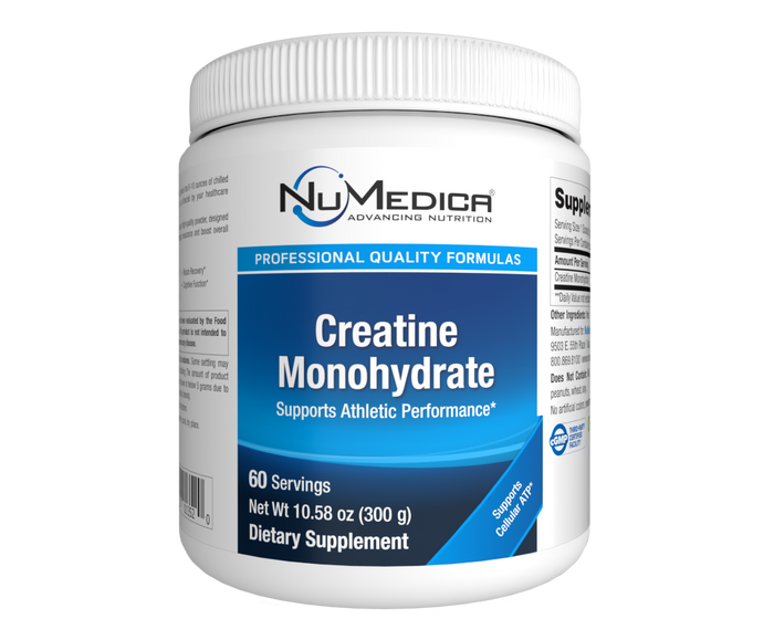 Creatine Monohydrate by Numedica is a pure, high-quality powder, designed to help support muscle strength, endurance and boost overall athletic performance