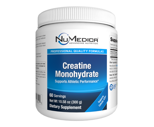 Creatine Monohydrate by Numedica is a pure, high-quality powder, designed to help support muscle strength, endurance and boost overall athletic performance