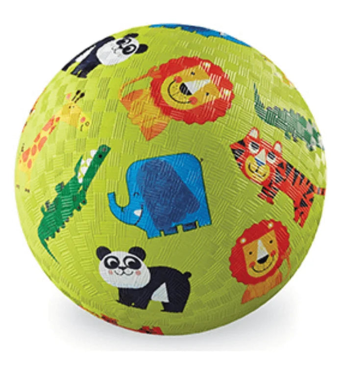 Crocodile Creek Small Play Ball - Jungle